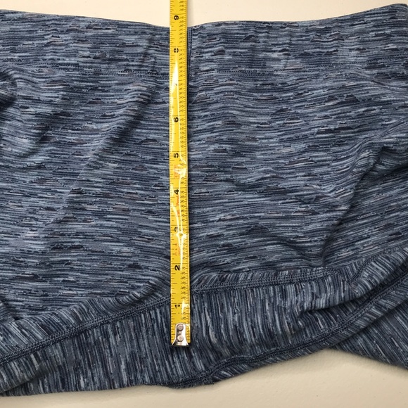 Outdoor Voices 
Blue Textured Full length Leggings - Picture 5 of 9